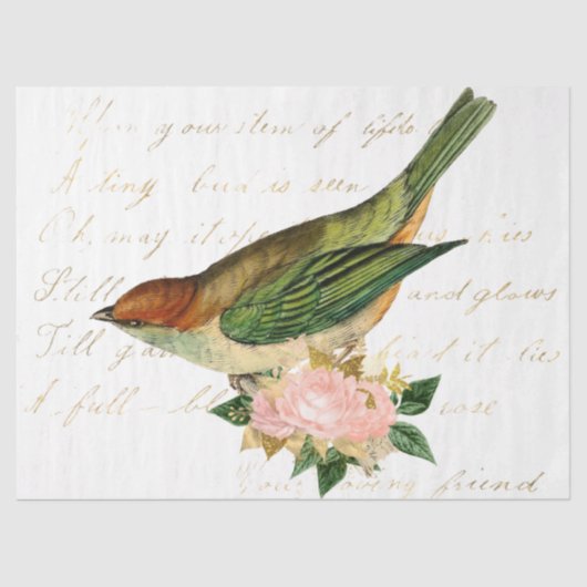 Papier Mousseline Le design de la série Bouquet 85 (Recto)