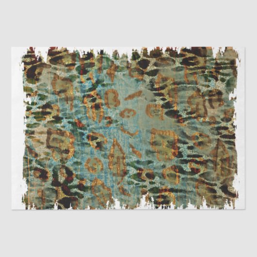 Papier Mousseline Le design de la série Western 18 (Recto)