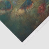 Papier Mousseline Le Femme Butterfly Beauty Fleur Découpage (Détail)