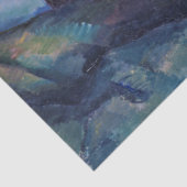 Papier Mousseline Le Garçon de la Veste Rouge, Cezanne (Détail)