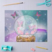 Papier Mousseline Le globe papillon (Artisanat)