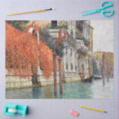 Papier Mousseline Le Grand Canal à Venise (par Vincenzo Caprile) (Artisanat)