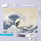 Papier Mousseline Le Grand Surfeur de Kanagawa (Artisanat)