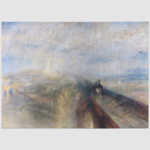 Papier Mousseline Le Great Western Railway, William Turner, 1844