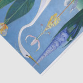 Papier Mousseline Le héron blanc de Joseph Stella (Détail)