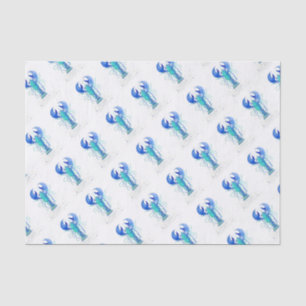 Papier Mousseline Le homard de Neptune