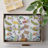 Papier Mousseline Le Jardin (Cadeau)