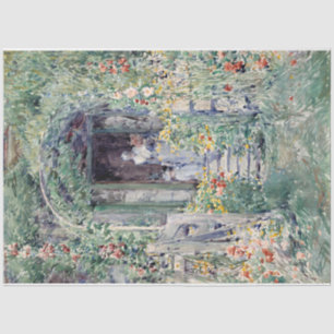 Papier Mousseline Le jardin dans sa gloire par Childe Hassam