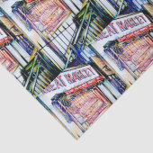 Papier Mousseline Le jardin de la sagesse de l'East Village (Détail)