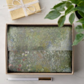 Papier Mousseline Le jardin de l'artiste à Argenteuil par Monet (Cadeau)