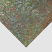 Papier Mousseline Le jardin de l'artiste à Argenteuil par Monet (Détail)