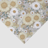 Papier Mousseline Le jardin de tournesol (Détail)