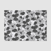 Papier Mousseline Le jardin d'Hibiscus (Recto)