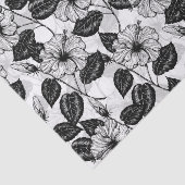 Papier Mousseline Le jardin d'Hibiscus (Détail)