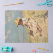 Papier Mousseline Le jeune botaniste (par Paul Peel) (Artisanat)