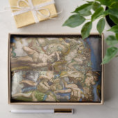 Papier Mousseline Le jugement Dernier, Chapelle Sixtine par Michel-A (Cadeau)