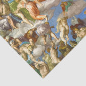Papier Mousseline Le jugement Dernier, Chapelle Sixtine par Michel-A (Détail)