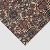 Papier Mousseline Le kaléidoscope de la Terre (Détail)