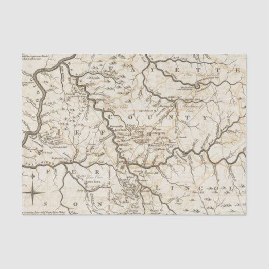 Papier Mousseline Le Kentucky 2 (Recto)