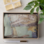 Papier Mousseline "Le lapin blanc" par Alice B Woodward (Cadeau)