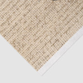 Papier Mousseline Le Lapin Burlap Rabbit de Pâques Découpage françai (Détail)