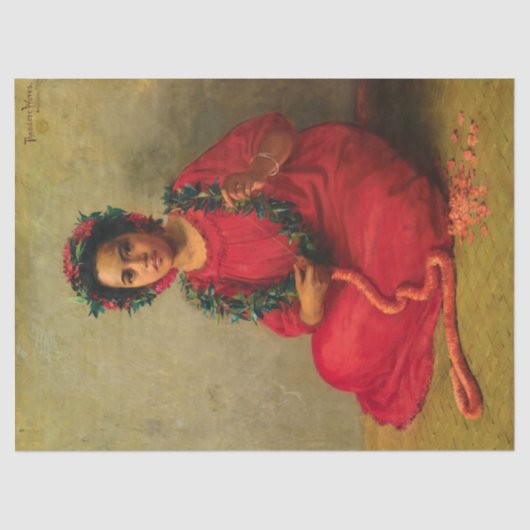 Papier Mousseline Le Lei Maker de Theodore Wores (Recto)