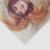 Papier Mousseline Le leurre des yeux verts par William Barribal (Détail)