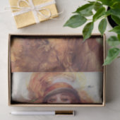 Papier Mousseline Le leurre des yeux verts par William Barribal (Cadeau)