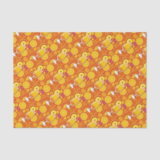 Papier Mousseline Le lever du soleil de Tequila (Recto)