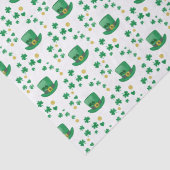 Papier Mousseline Le Lucky Leprechaun de Saint Patrick, pièce et Clo (Détail)