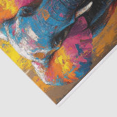 Papier Mousseline Le Lyfe éléphant1 (Détail)