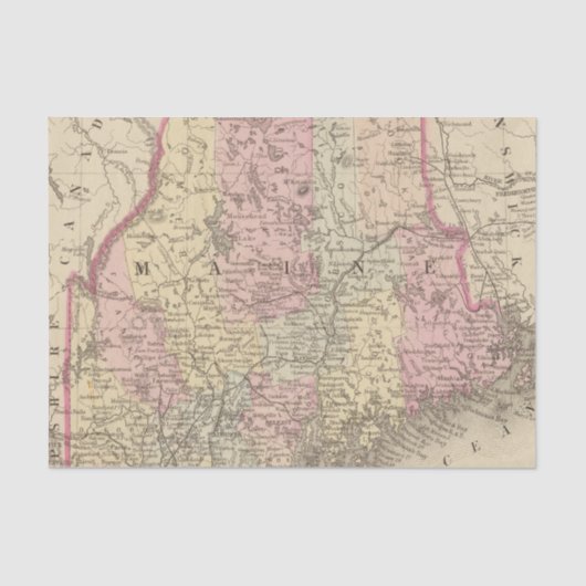 Papier Mousseline Le Maine 3 (Recto)