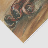 Papier Mousseline Le Mans Racecar par Ethan Harper (Détail)