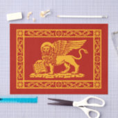 Papier Mousseline Le manteau des bras de Venise, Italie (Artisanat)