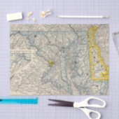 Papier Mousseline Le Maryland, C.C, et le Delaware (Artisanat)