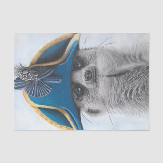 Papier Mousseline Le MeerKaptain (Recto)