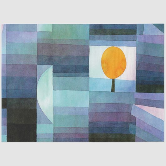 Papier Mousseline Le Messager d'Automne, Klee (Recto)