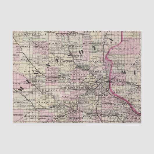 Papier Mousseline Le Minnesota 9 (Recto)