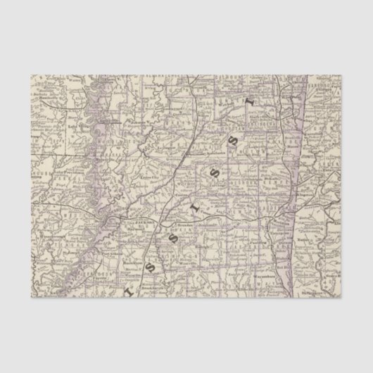 Papier Mousseline Le Mississippi 9 (Recto)