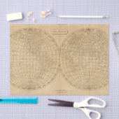 Papier Mousseline Le monde 4 (Artisanat)
