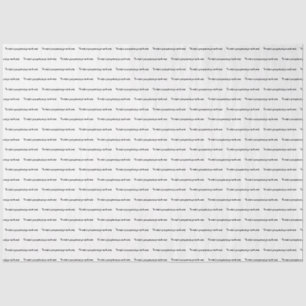 Papier Mousseline Le monde est votre huître et vous êtes la perle