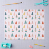 Papier Mousseline Le Motif moderne branché de Noël rose (Artisanat)