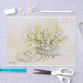 Papier Mousseline Le muguet (Artisanat)