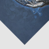 Papier Mousseline Le mystique arbre de vie celtique (Détail)