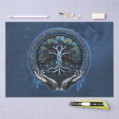 Papier Mousseline Le mystique arbre de vie celtique (Artisanat)