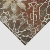 Papier Mousseline Le mystique couvre de tuiles II (Détail)