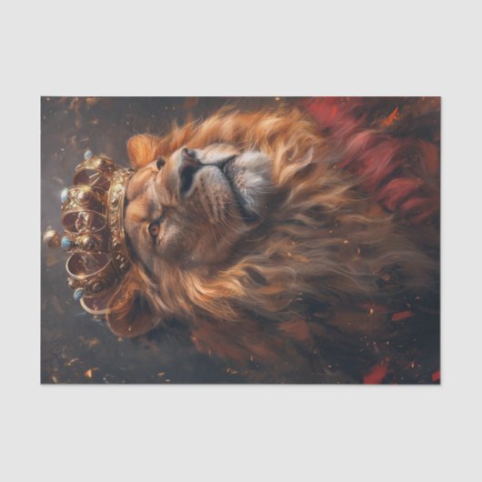 Papier Mousseline Le nouveau roi de la jungle3 (Recto)