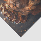 Papier Mousseline Le nouveau roi de la jungle3 (Détail)