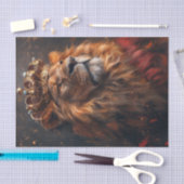 Papier Mousseline Le nouveau roi de la jungle3 (Artisanat)