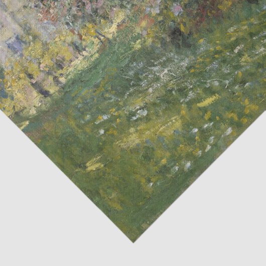 Papier Mousseline Le Parc Monceau - Claude Monet (Détail)